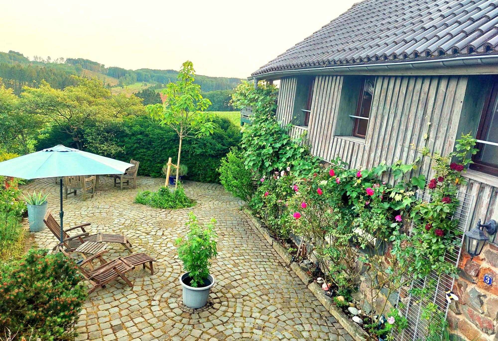 Kleines Haus Mitten In Der Natur Mit Eigener Terrasse Und Sonnenbalkon Halver Kültér fotó