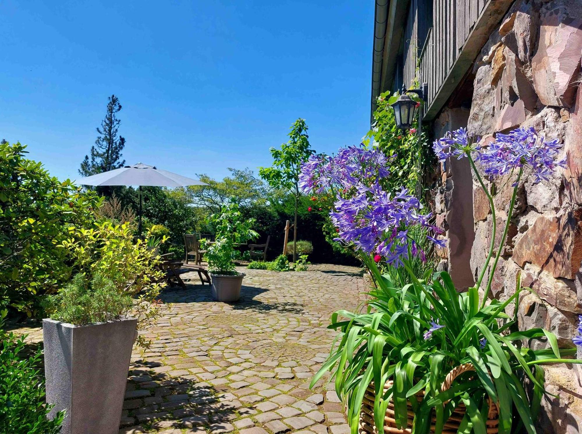 Kleines Haus Mitten In Der Natur Mit Eigener Terrasse Und Sonnenbalkon Halver Kültér fotó