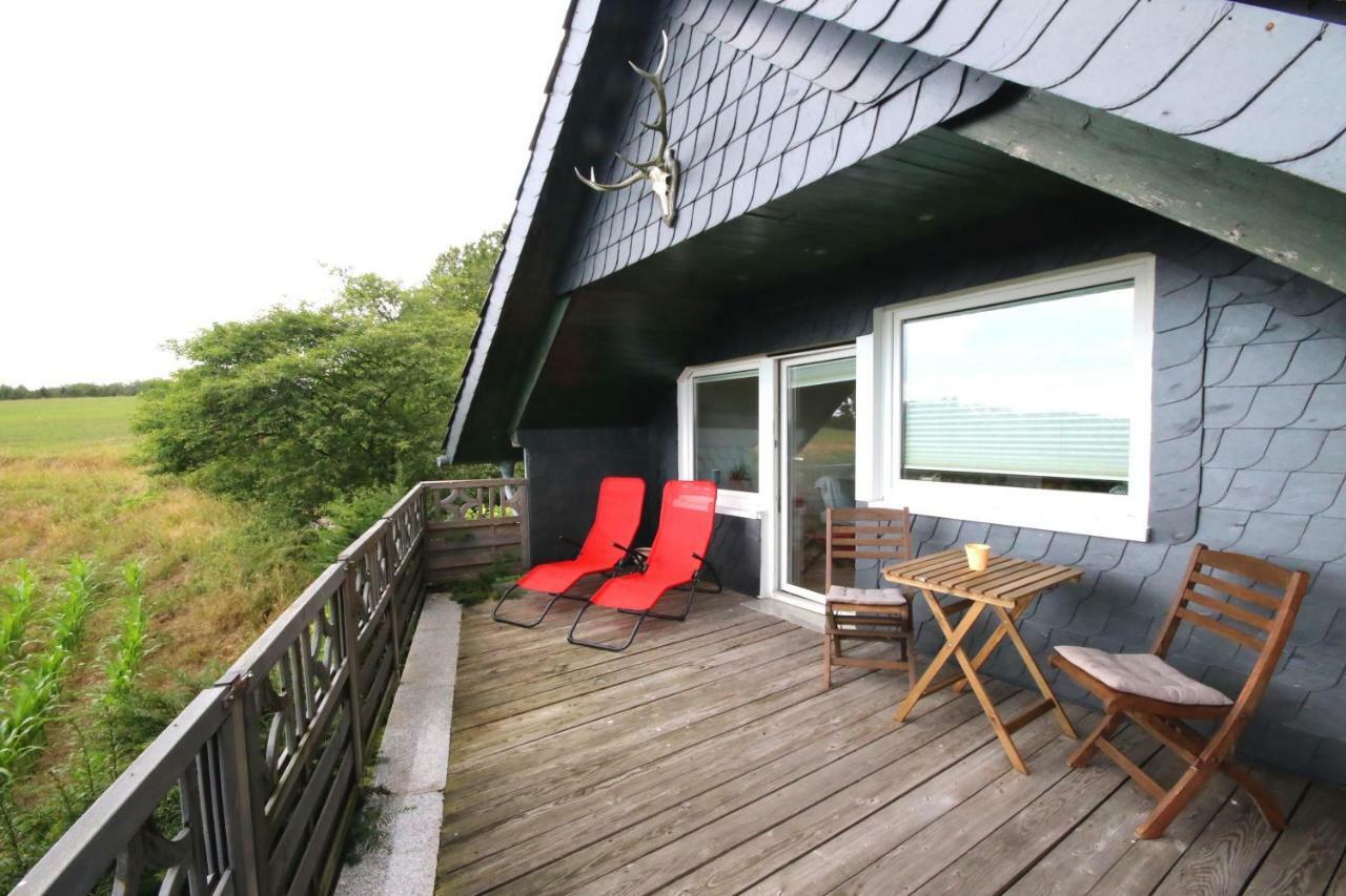 Kleines Haus Mitten In Der Natur Mit Eigener Terrasse Und Sonnenbalkon Halver Kültér fotó